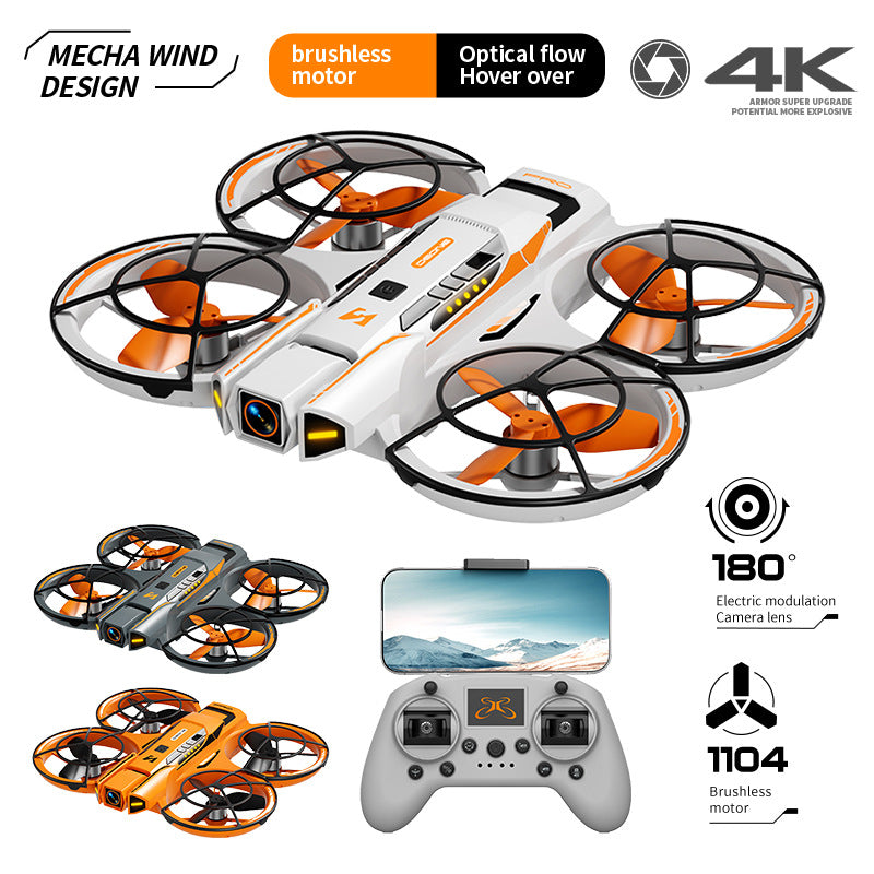 A21 drone - brushless, 4k hd aerial photography, long-endurance entry-level fpv drone, all-inclusive anti-collision, optical flow positioning remote control aircraft