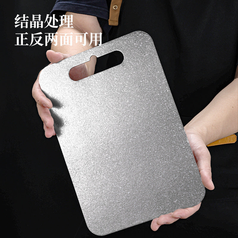 pure titanium cutting board thickened pure titanium double-sided cutting board cutting fruit cutting board for home rolling board chopping board cutting board
