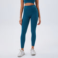 eco-friendly recycled fabric yoga pants - women's high-waisted butt-lifting running fitness leggings - yoga outdoor sports trousers