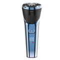 exclusive rotary shaver for men, electric razor with three blades, fully washable, wet and dry dual-use