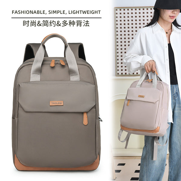 New Backpack Business Laptop Bag Ladies Backpack Business Simple Large Capacity Student Backpack