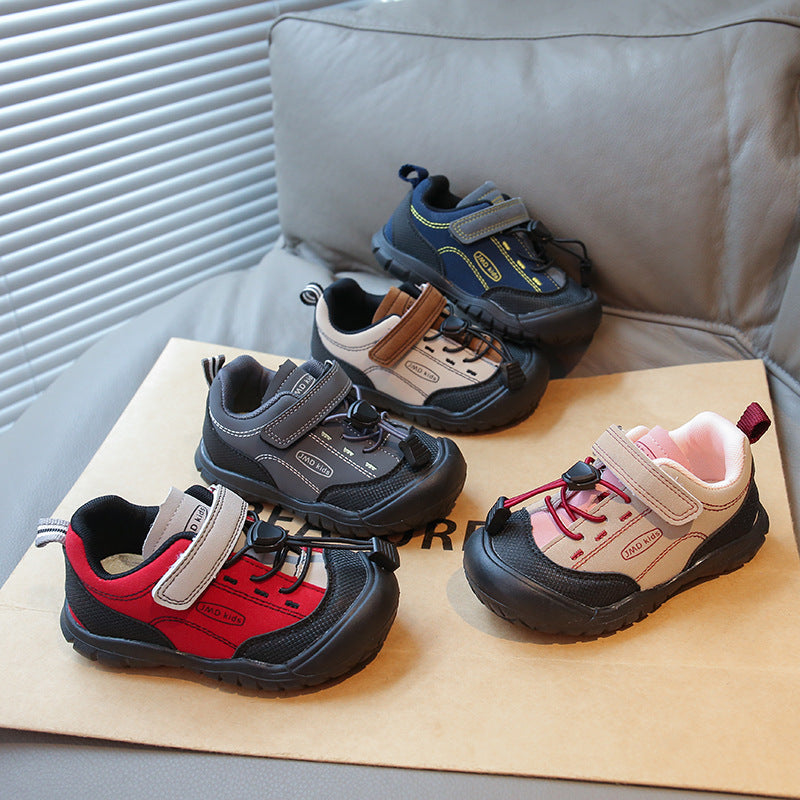 Ready-to-ship  spring/autumn new arrivals: kids' outdoor waterproof shoes - anti-slip hiking & athletic shoes for boys & girls