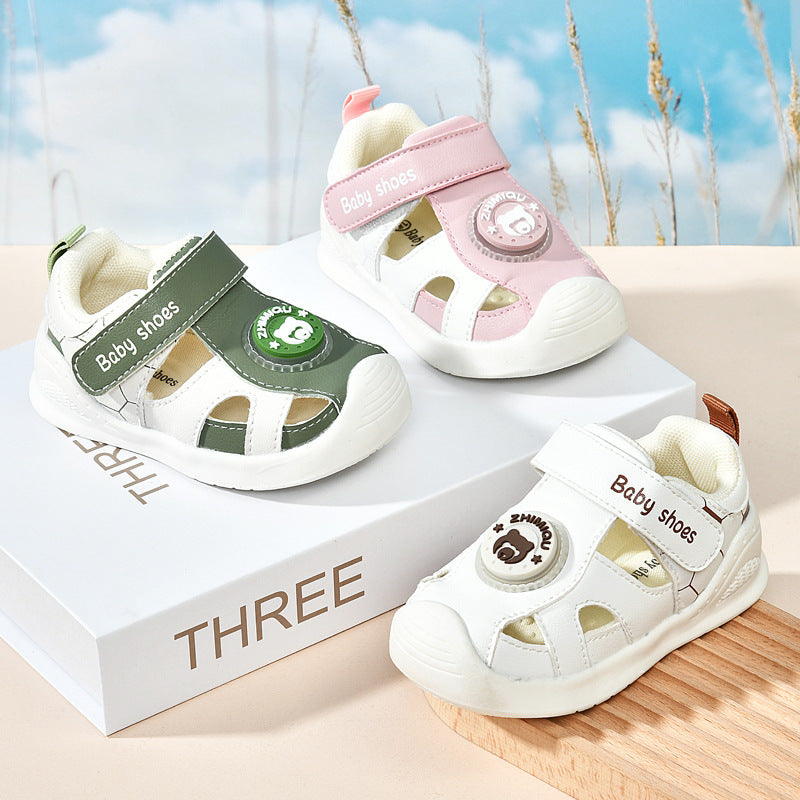 Baby sandals boys summer toddler shoes 0-1-2 years old infant anti-slip soft sole baby and toddler shoes girls baby shoes
