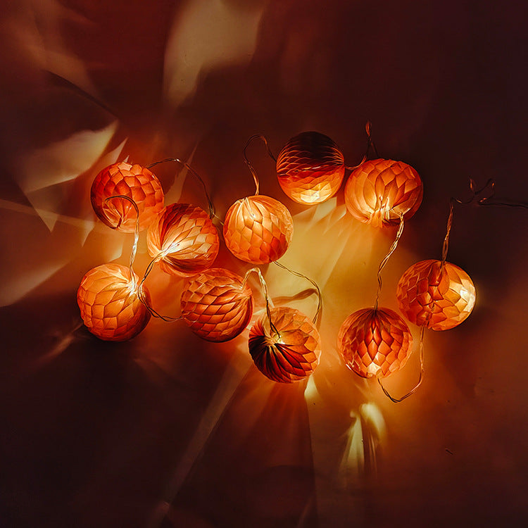 Wedding arrangement lanterns string lights party wedding scene decoration supplies LED small lights Spring Festival interior