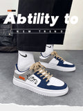 Men's spring 2025 new arrivals: low-top sneakers, versatile athletic casual shoes, trendy niche design, student footwear