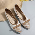 new women's flats: versatile flyknit shoes for spring/autumn, european & american style, fashionable soft sole, flat, plus size available