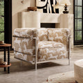 American retro lc3 genuine leather sofa - cassina le corbusier designer hotel bauhaus single seater chair