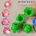 cute egg-shaped rice ball mold diy bear bunny dometi rice ball-shaped mold egg press