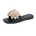 Floral platform sandals - women's summer 2025 new collection - fairycore beach sandals, perfect with dresses