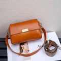 First layer cowhide retro women's bag 2024 new arrival armpit bag women's fashion crossbody bag classy texture genuine leather shoulder bag