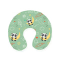 Factory custom u-shaped pillow neck support travel pillow memory foam u-shaped pillow corporate logo gift sponge pillow