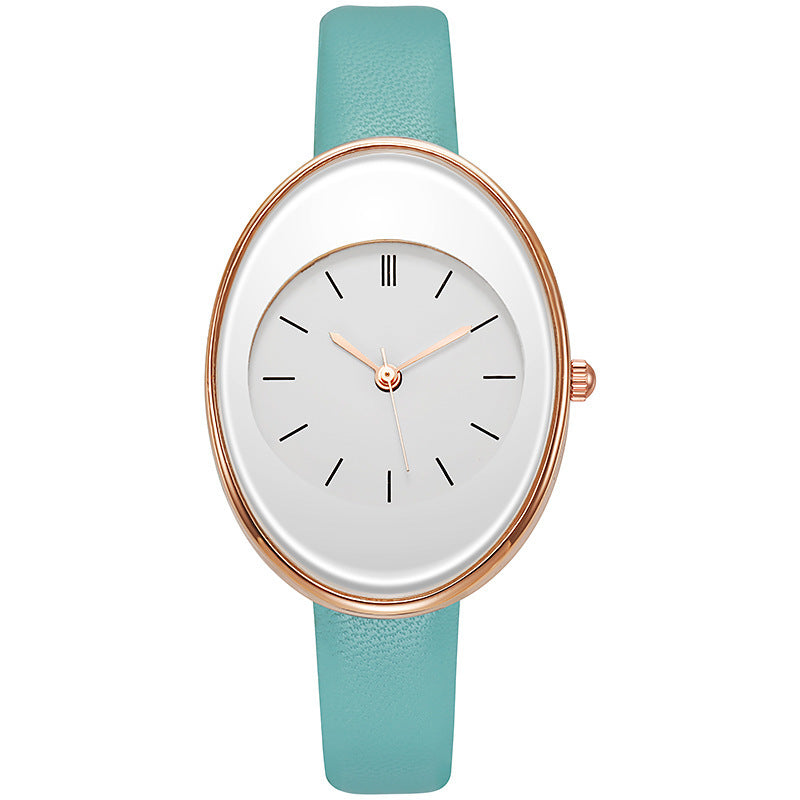 2022 new women's watch - fashionable, unique, minimalist quartz watch with leather strap - wholesale from aliexpress/wish