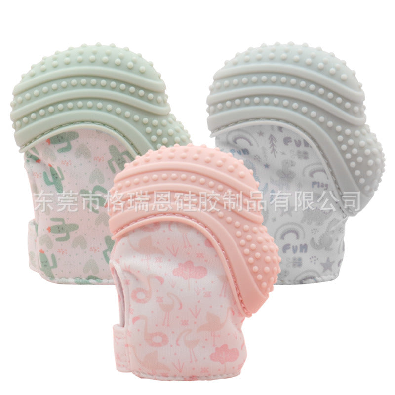 Cross-border new silicone toothpaste baby molar stick soothing toothpaste, newborn toothpaste stick 6 months baby toothpaste