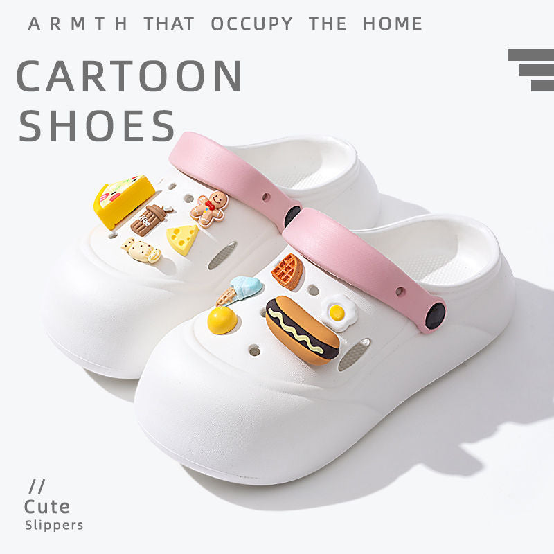 Women's high heel platform clogs - new anti-slip beach sandals & slippers for women - summer outdoor wear