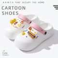 Women's high heel platform clogs - new anti-slip beach sandals & slippers for women - summer outdoor wear