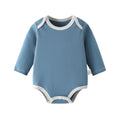 Baby romper, spring and autumn triangle crawl long sleeves, male and female baby cotton 0-1 years old jumpsuit, girl butt wrap