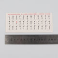 Wholesale piano & electronic keyboard note stickers - 61-key, 54-key, 49-key - adhesive note stickers for beginners - direct from the manufacturer