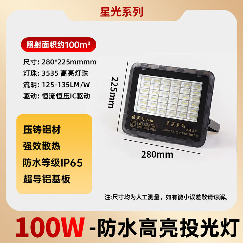 LED floodlight with bracket floodlight store door number facade lighting commercial door head advertising waterproof floodlight