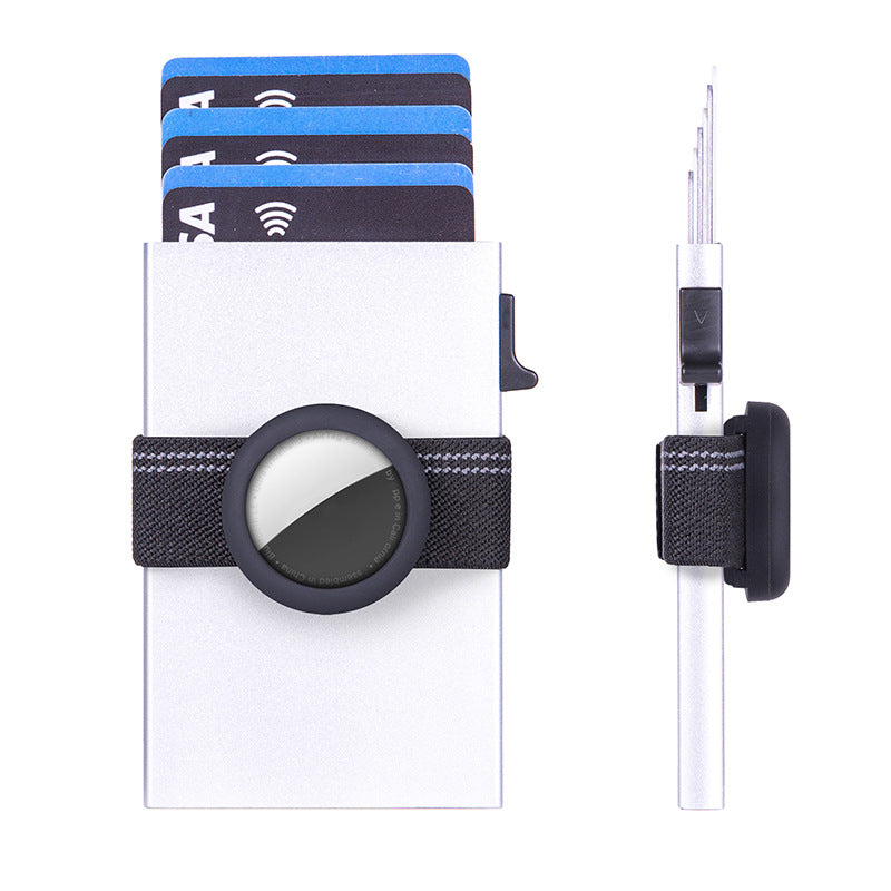 Card bag Men's ID space Storage bag Large capacity Card space Women's men's new bank card clip bag Card box