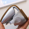 Girls' princess shoes soft sole summer new fashion kids' shoes rhinestone toe cap chanel style sandals student beach shoes