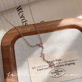 Xiaohongshu best selling brushed water drop tassel necklace women's niche style casualaccessible luxuryeasiest for matchelegantclassy sense collarbone chain
