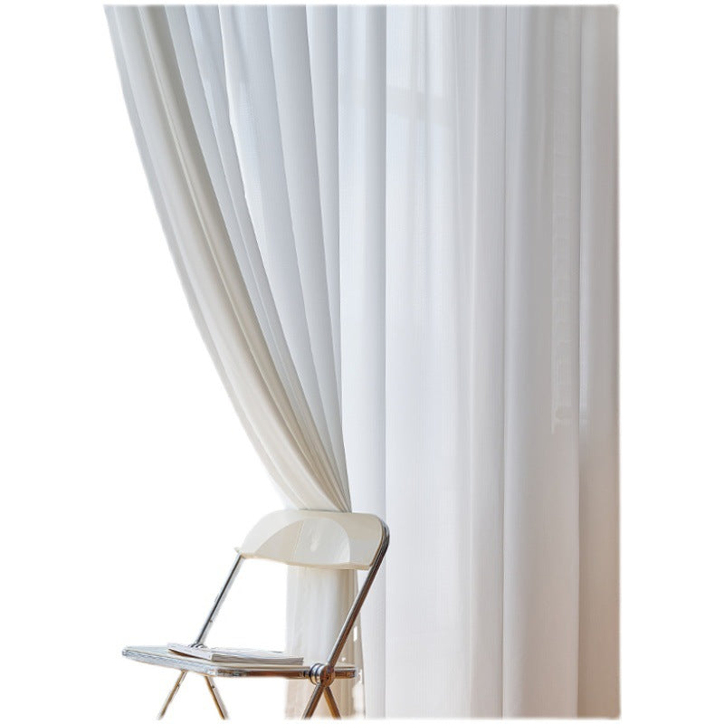 Phantom yarn thickened window screen curtain light-proof curtain balcony living room bedroom classy sense keqiao curtain