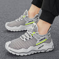 Men's summer 2026 new mesh breathable anti-slip athletic hollow-out casual versatile trendy youth mesh shoes