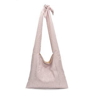 Foreign trade 2025 spring and summer new plaid shoulder bag simple versatile messenger bag large capacity casual tote bag