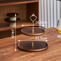 Dessert table display stand, new chinoiserie wedding cake tray, multi-layered afternoon tea snack stand, tea break table, pastry display