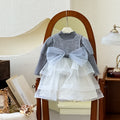 Girls' dress  autumn new arrival: high-end sequin princess dress, stylish and chic tutu party dress for little girls
