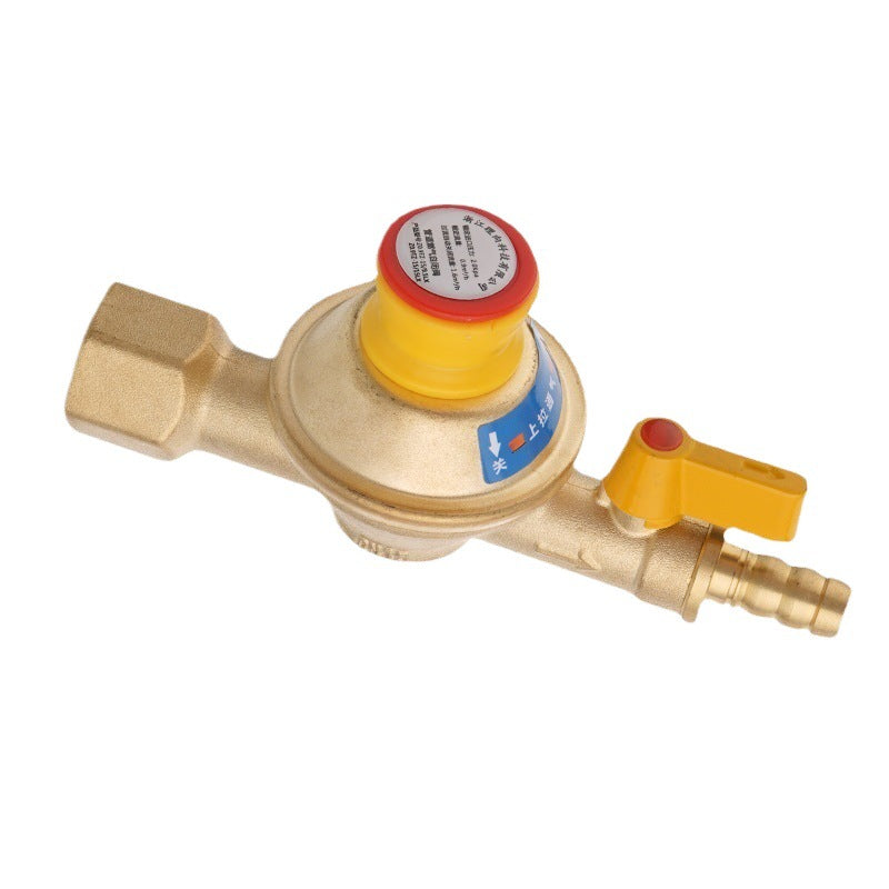 One piece is sent on behalf of the household national standard liquefied gas explosion-proof gas pressure reducing valve, and the gas tank safety valve is automatically sent on behalf of one piece.
