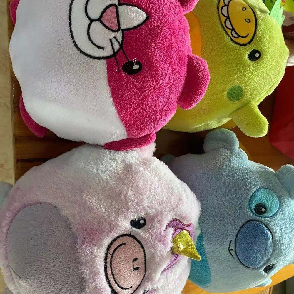 winter new children's pullover pajamas pet shape kids' sleepwear cartoon plush pillow