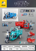 children's sound and light inertial toy car can open the door artificial ambulance police car off-road vehicle business vehicle model