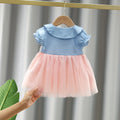Girls' summer dress  new style baby girl summer trendy dress toddler chic korean style princess dress