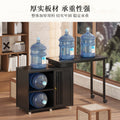 Modern minimalist tea table set - portable, rotating, kung fu tea brewing, all-in-one design for home, small apartments, balcony tea table/tea station