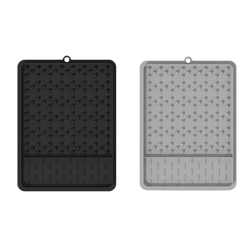 Silicone drain rack Multifunctional kitchen Household bowl rack Shelf Removable tableware storage rack