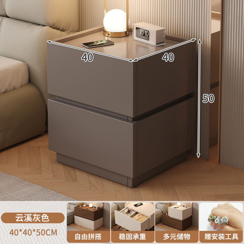 Bedside table for home italian normcore storage storage free combination cabinet popular sofa side table bedroom bedside table
