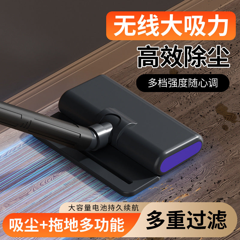 cordless handheld vacuum cleaner - powerful suction, deep carpet cleaning, dust mite removal, sweeping and mopping all-in-one