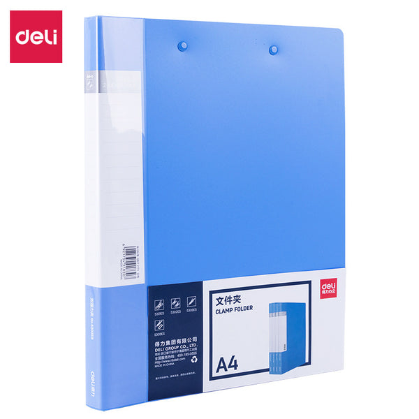 Deli 5302ES Folder Business A4 Double Folder Business Office Double Folder Organizing and Storage Folder