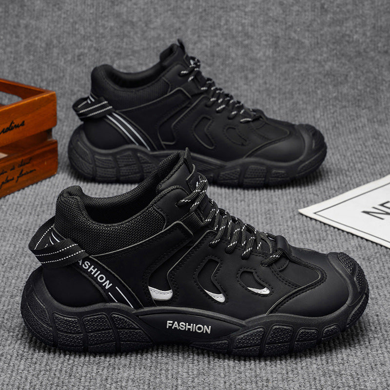 Men's shoes 2026 new spring versatile casual outdoor hiking shoes wear-resistant breathable sports workwear safety shoes for men