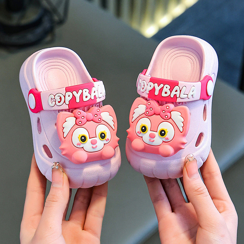 Kids' clogs: summer indoor anti-slip cartoon sandals for girls and boys (toddler to big kid sizes) - perfect for indoor use, outdoor wear, and beach days