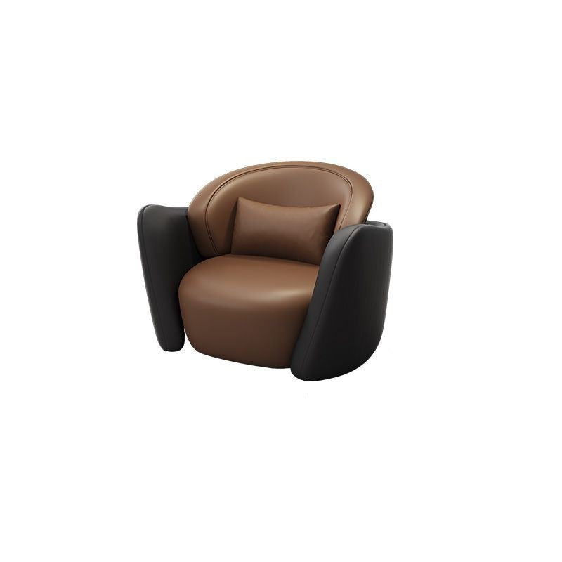 Sales office reception and negotiation rest area sofa chair office business reception and reception three-slot negotiation table and chair combination