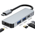 Usbhub docking station is suitable for macbook apple notebook six-in-one docking station type-c