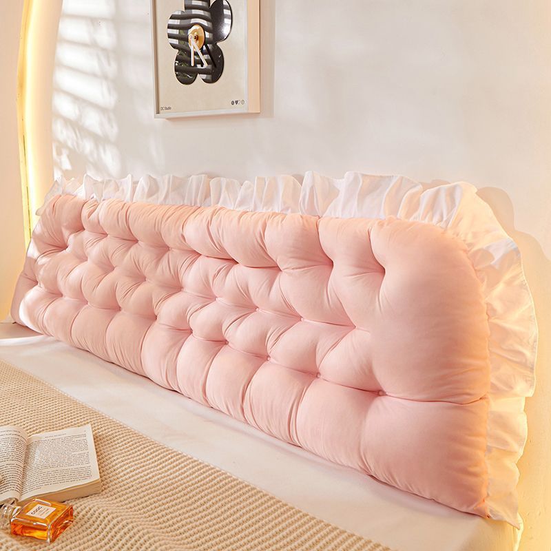 Bed head cushion soft bed pillow dormitory reading large back cushion hugging pillow pillow girl sleeping sofa waist protector