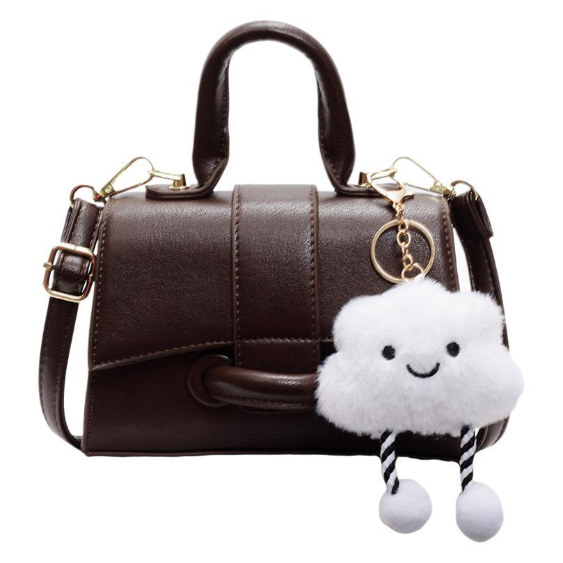 Retro presbyopia shoulder bag women's 2025 popular new niche ins versatile Korean version ins women's bag messenger bag