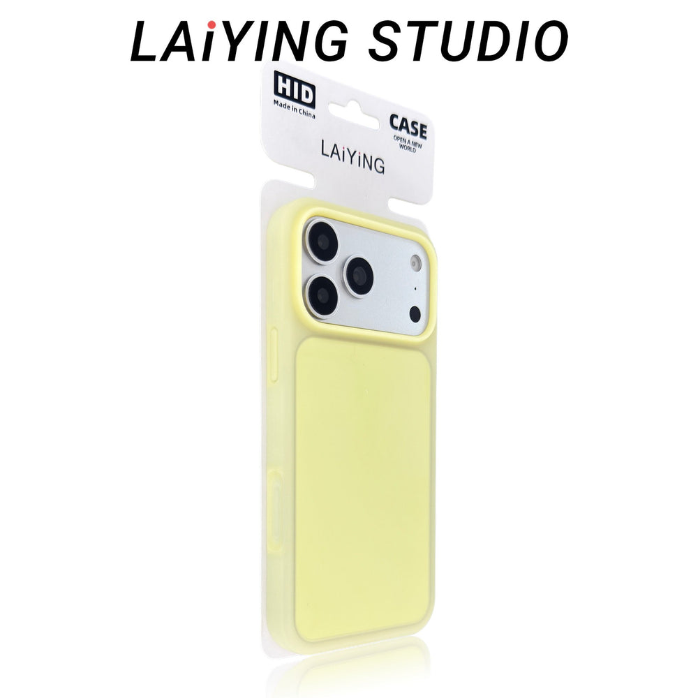 Instantly transform your phone with this minimalist, large-hole ice cream design case, compatible with apple 17 pro max and iphone 16. features button protection for enhanced durability