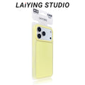Instantly transform your phone with this minimalist, large-hole ice cream design case, compatible with apple 17 pro max and iphone 16. features button protection for enhanced durability