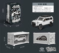 Pb8809 toyota authorized super [with container]