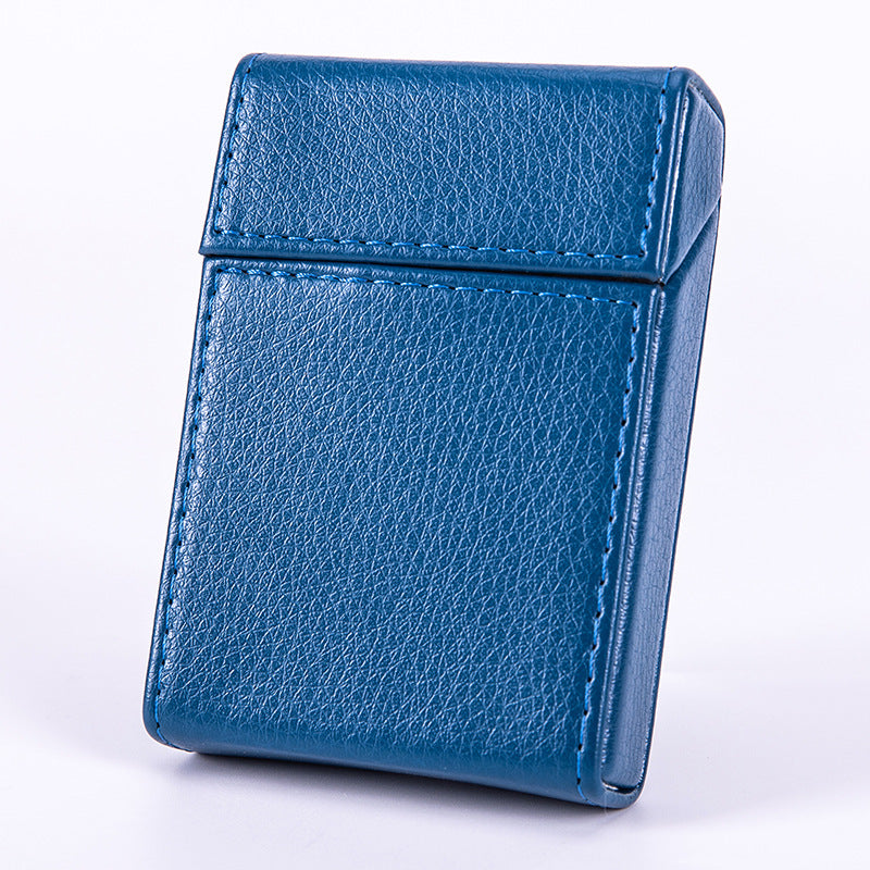 Medium cigarette box 20 pcs portable creative leather soft cigarette case soft cigarette bag cover personalized gift cigarette set cigarette case