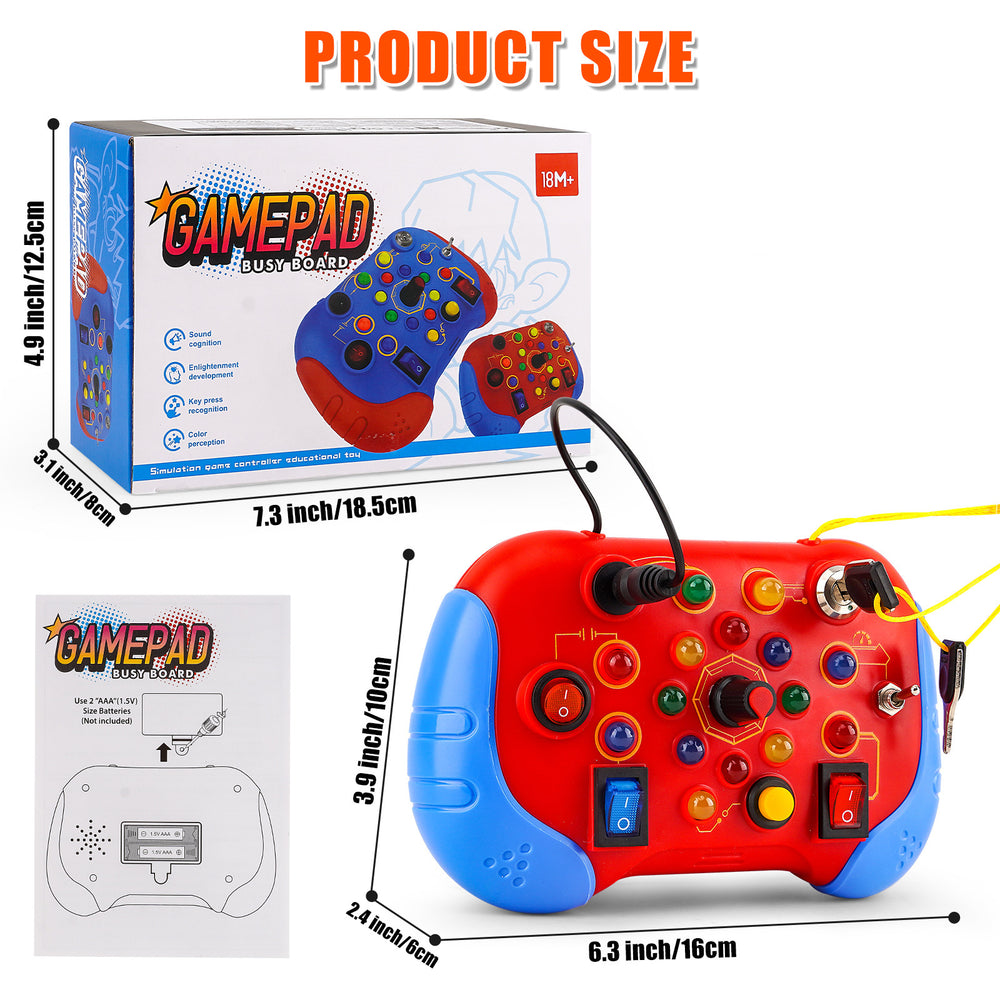 kids toys busy machine montessori early education baby puzzle game enlightenment cognitive intelligence switch light